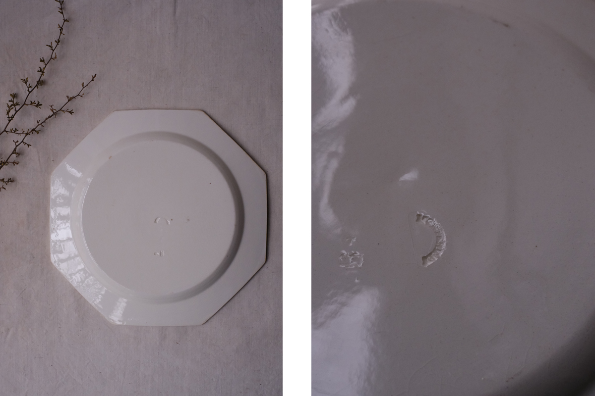 陶器・磁気食器 :: 一枚の価格です B63-1 フランスアンティーク